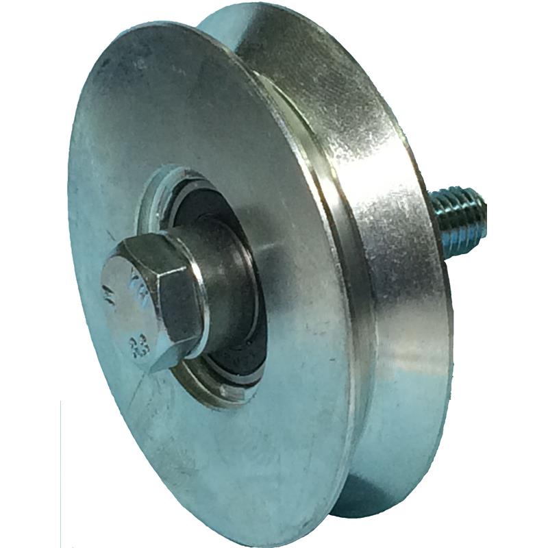ROLLER WITH BEARING FOR SLIDING DOOR WITH SCREW